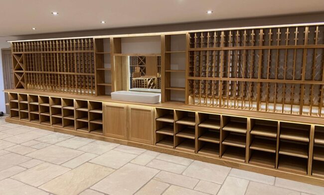 Design Your Perfect Custom Wine Rack With All Necessary Measurements Taken Into Account